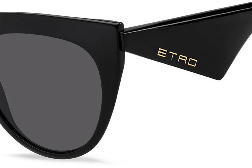 Ochelari de soare Etro ETRO0003/S 807/IR Cat Eye Negri