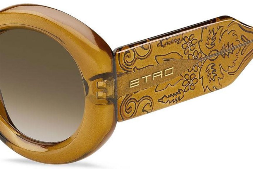 Ochelari de soare Etro ETRO0016/G/S ETV/HA Rotunzi Portocalii