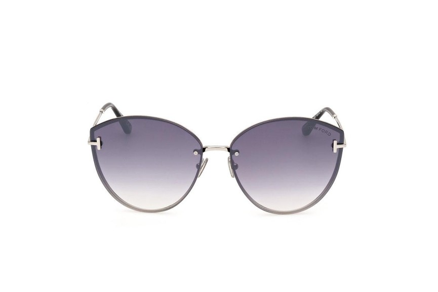 Ochelari de soare Tom Ford FT1106 16C Cat Eye Argintii