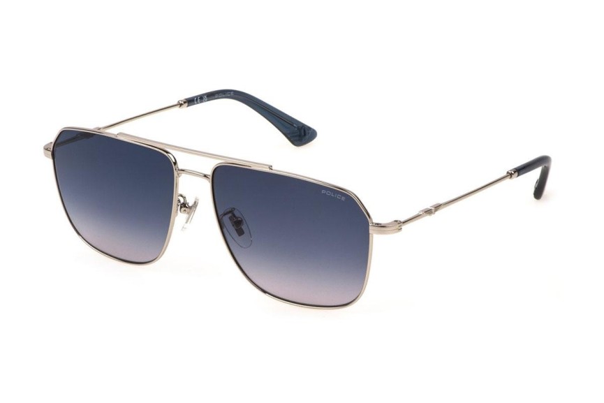 Ochelari de soare Police SPLN32 0579 Pilot Argintii