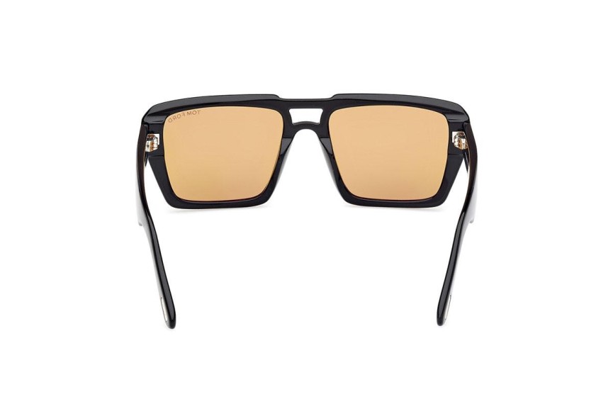 Ochelari de soare Tom Ford FT1153 01E Pătrați Negri