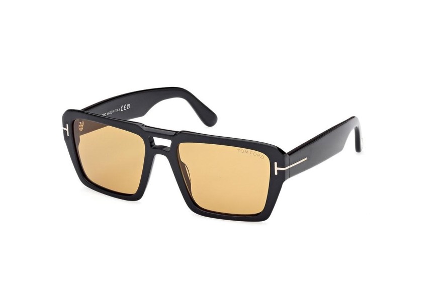 Ochelari de soare Tom Ford FT1153 01E Pătrați Negri