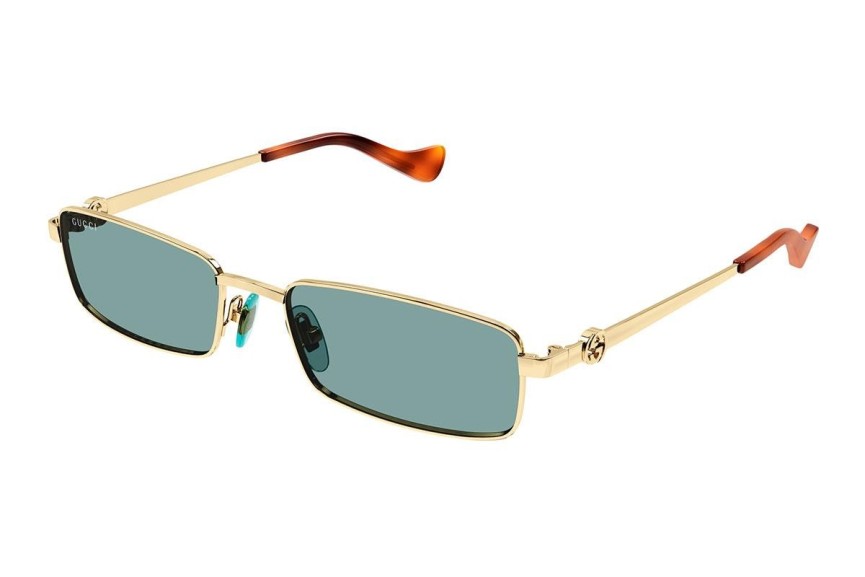 Ochelari de soare Gucci GG1600S 003 Pătrați Aurii