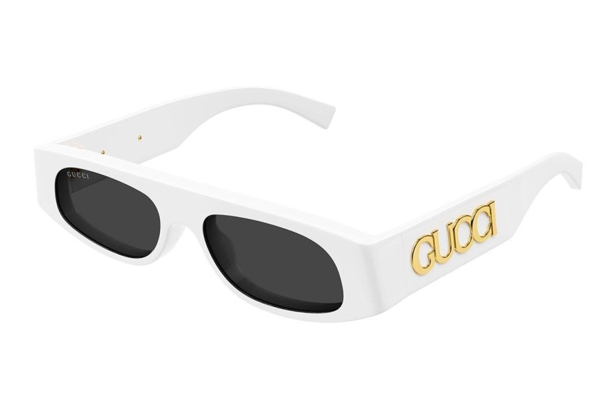 Ochelari de soare Gucci GG1771S 002 Dreptunghiulari Albi