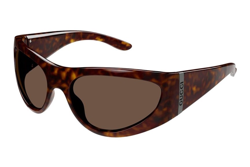 Ochelari de soare Gucci GG1575S 002 Dreptunghiulari Havana