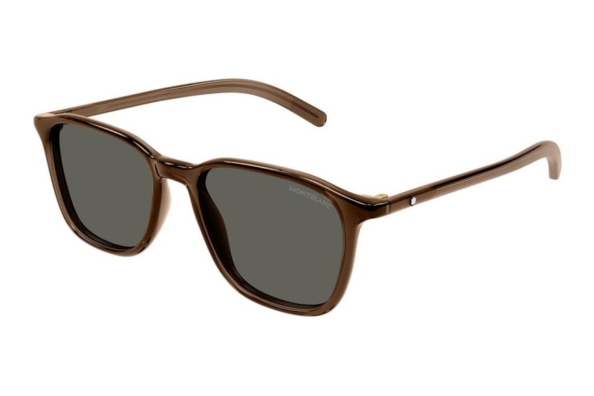 Ochelari de soare Mont Blanc MB0325S 003 Dreptunghiulari Maro