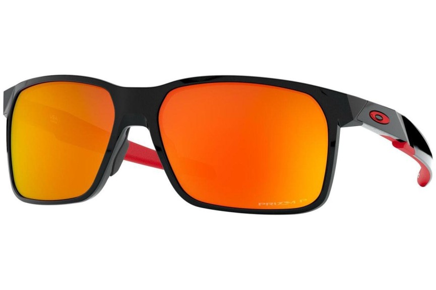 Ochelari de soare Oakley Portal X OO9460 946005 Polarized Dreptunghiulari Negri