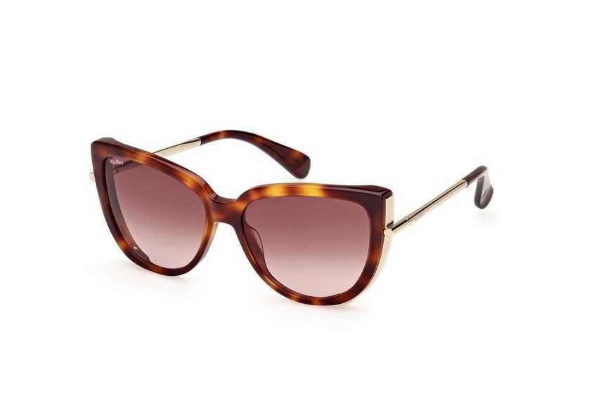 Ochelari de soare Max Mara MM0095 52F Cat Eye Havana