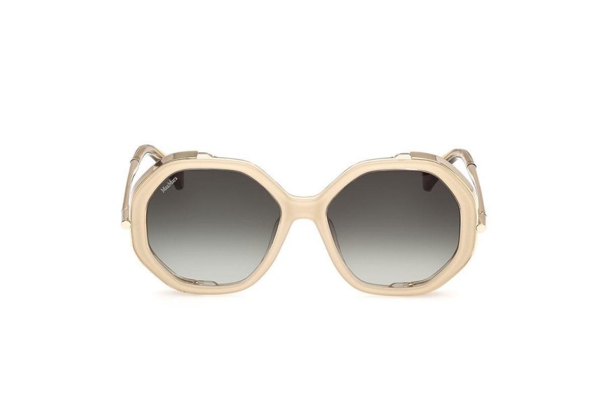 Ochelari de soare Max Mara MM0094 25P Dreptunghiulari Bej