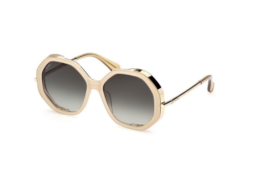 Ochelari de soare Max Mara MM0094 25P Dreptunghiulari Bej