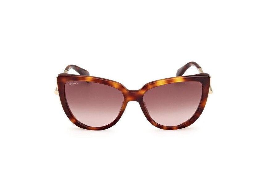 Ochelari de soare Max Mara MM0095 52F Cat Eye Havana