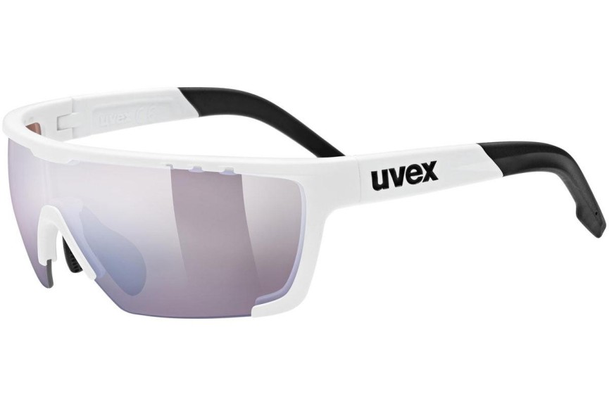 Ochelari de soare uvex sportstyle 707 colorvision White S2 Lentilă unică | Shield Albi