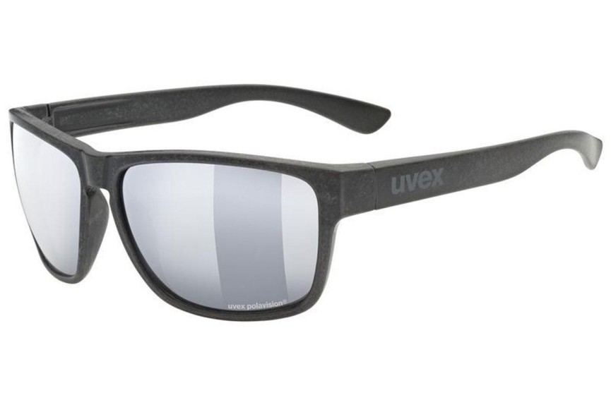 Ochelari de soare uvex lgl ocean P Black Mat S3 Polarized Dreptunghiulari Negri