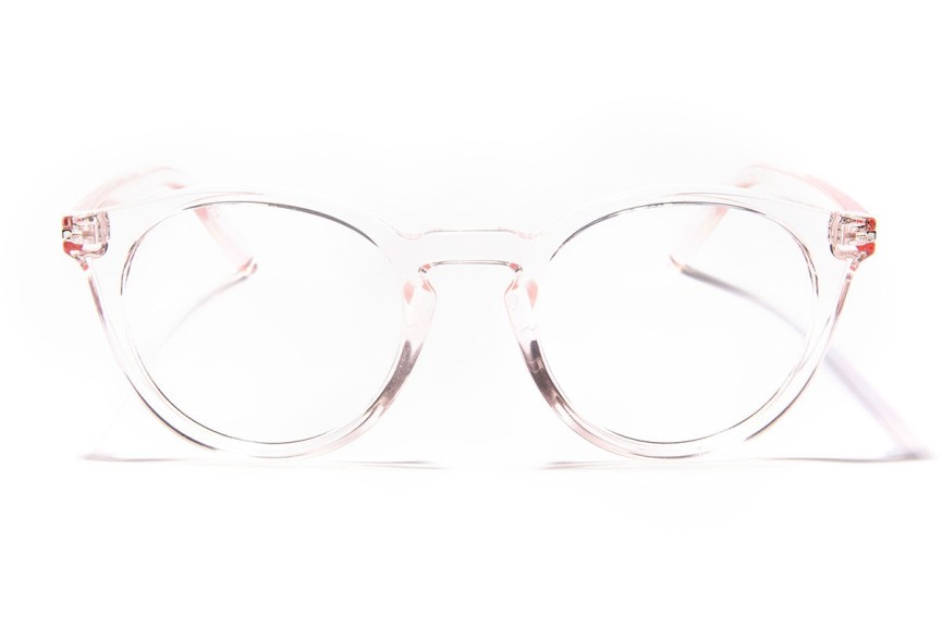 Ochelari OiO by eyerim Pluto Crystal Pink Blue Light Rotunzi Bej