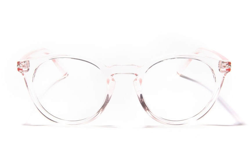 Ochelari OiO by eyerim Pluto Crystal Pink Rotunzi Bej