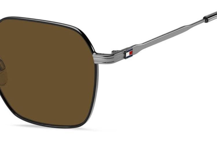 Ochelari de soare Tommy Hilfiger TH2133/S TI7/70 Dreptunghiulari Argintii