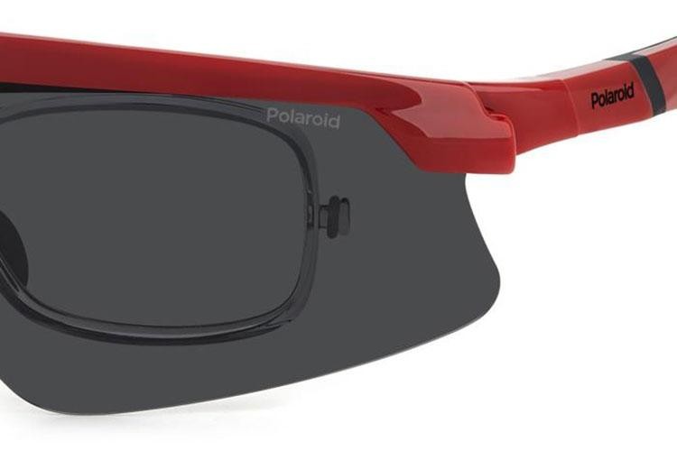 Ochelari de soare Polaroid PLD7056/CI/S C9A/M9 Polarized Dreptunghiulari Roșii