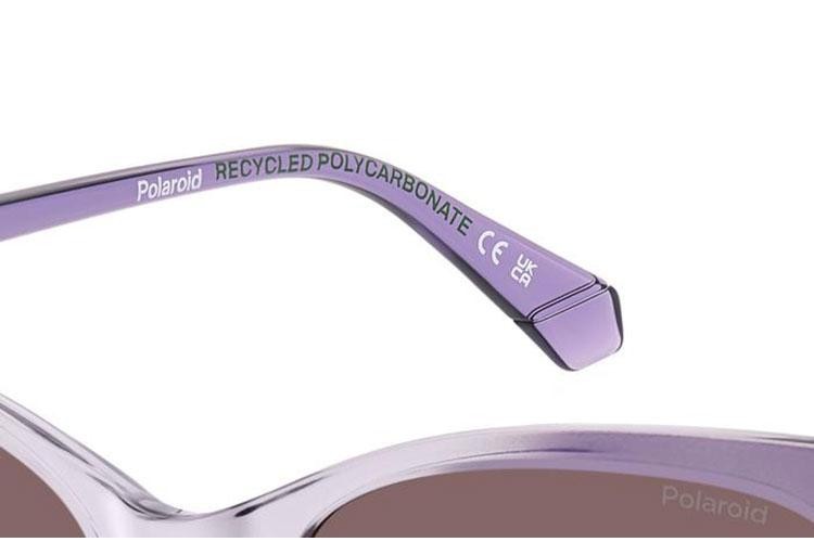 Ochelari de soare Polaroid PLD4179/S B3V/KL Polarized Cat Eye Violeți