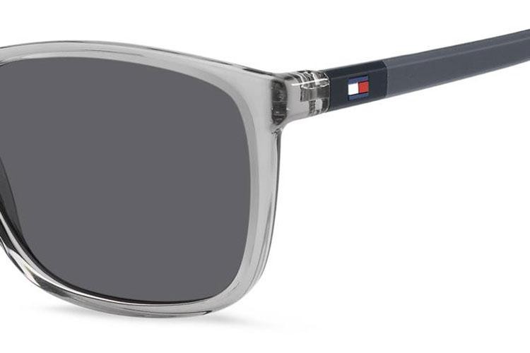 Ochelari de soare Tommy Hilfiger TH2120/S KB7/IR Dreptunghiulari Gri