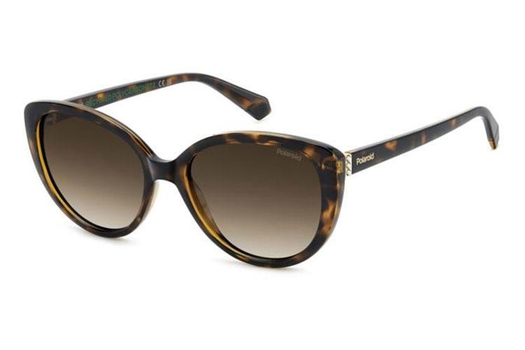 Ochelari de soare Polaroid PLD4176/S/X 086/LA Polarized Cat Eye Havana