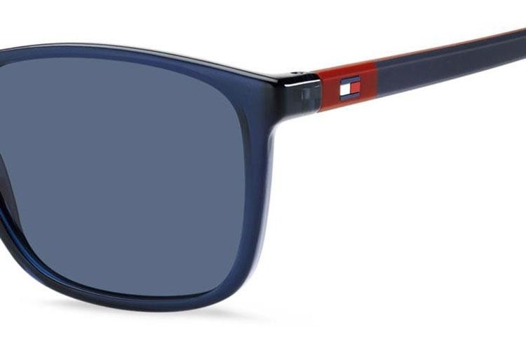 Ochelari de soare Tommy Hilfiger TH2120/S PJP/KU Dreptunghiulari Albaștri