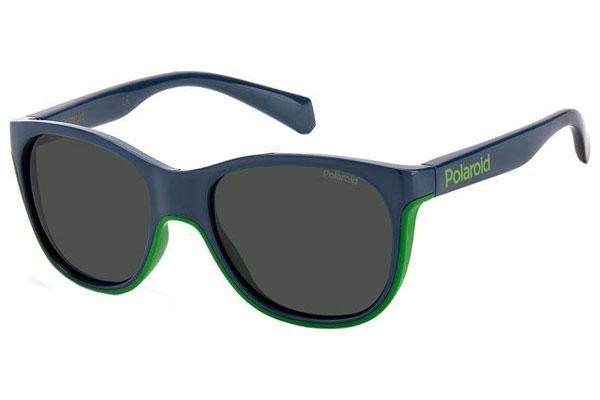 Ochelari de soare Polaroid Junior PLD8043/S RNB/M9 Polarized Rotunzi Albaștri