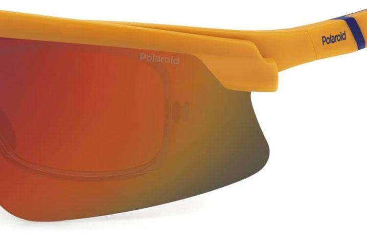 Ochelari de soare Polaroid PLD7056/CI/S 2M5/OZ Polarized Dreptunghiulari Portocalii