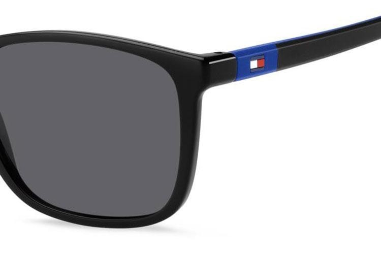 Ochelari de soare Tommy Hilfiger TH2120/S 807/IR Dreptunghiulari Negri