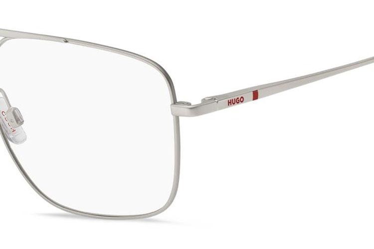 Ochelari HUGO HG1322 CTL Dreptunghiulari Argintii