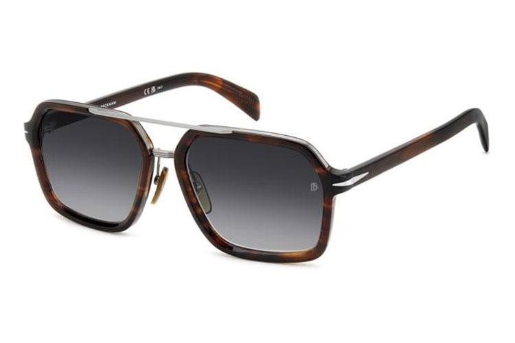 Ochelari de soare David Beckham DB7128/S 6C5/9O Dreptunghiulari Maro