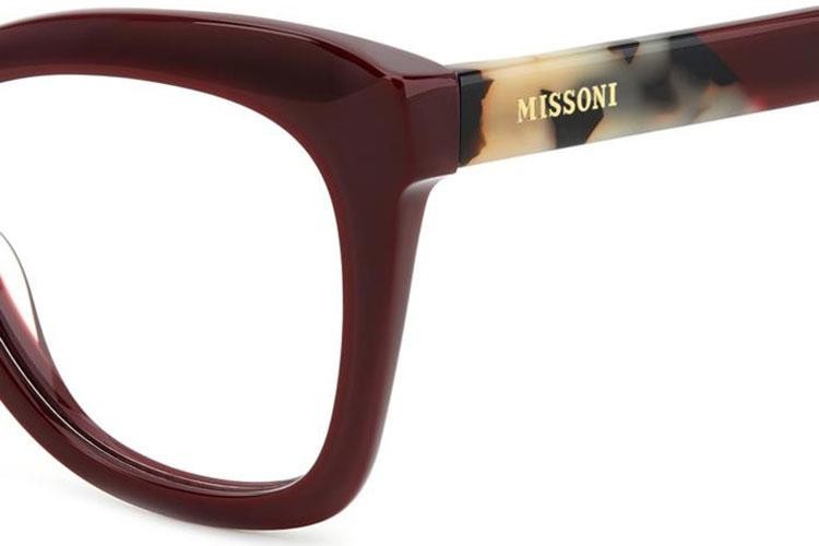 Ochelari Missoni MIS0199 LHF Dreptunghiulari Roșii