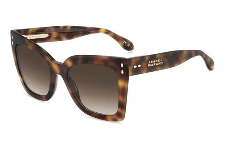 Ochelari de soare Isabel Marant IM0188/S WR9/HA Cat Eye Havana