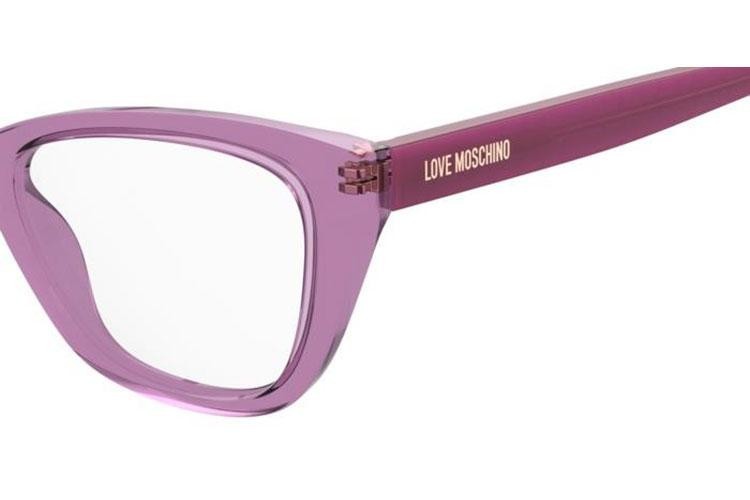 Ochelari Love Moschino MOL636 MU1 Cat Eye Violeți