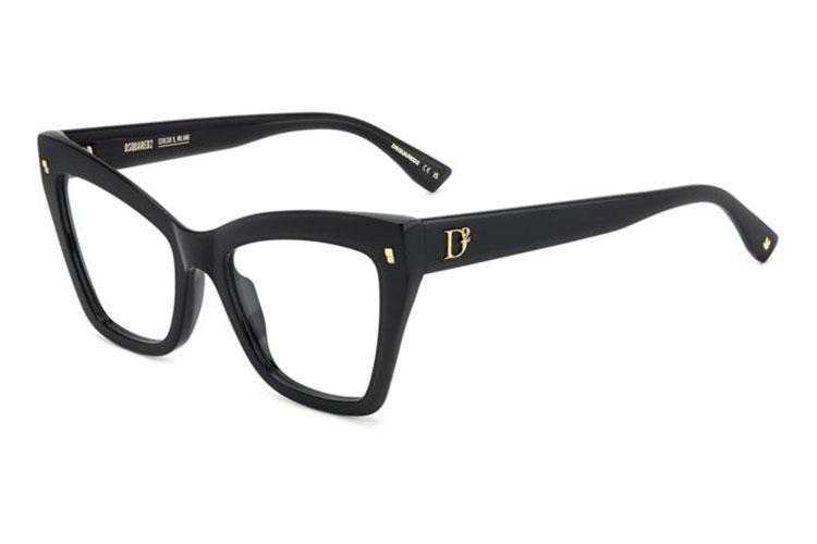 Ochelari Dsquared2 D20152 807 Cat Eye Negri