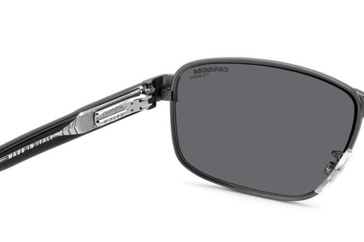 Ochelari de soare Carrera CFLEX09/G/S R80/M9 Polarized Dreptunghiulari Gri