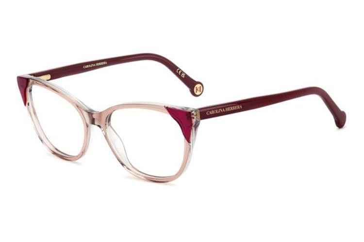 Ochelari Carolina Herrera HER0283 35J Dreptunghiulari Roz