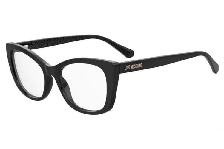 Ochelari Love Moschino MOL644 807 Dreptunghiulari Negri