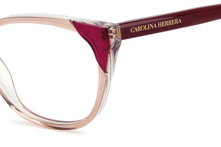 Ochelari Carolina Herrera HER0283 35J Dreptunghiulari Roz