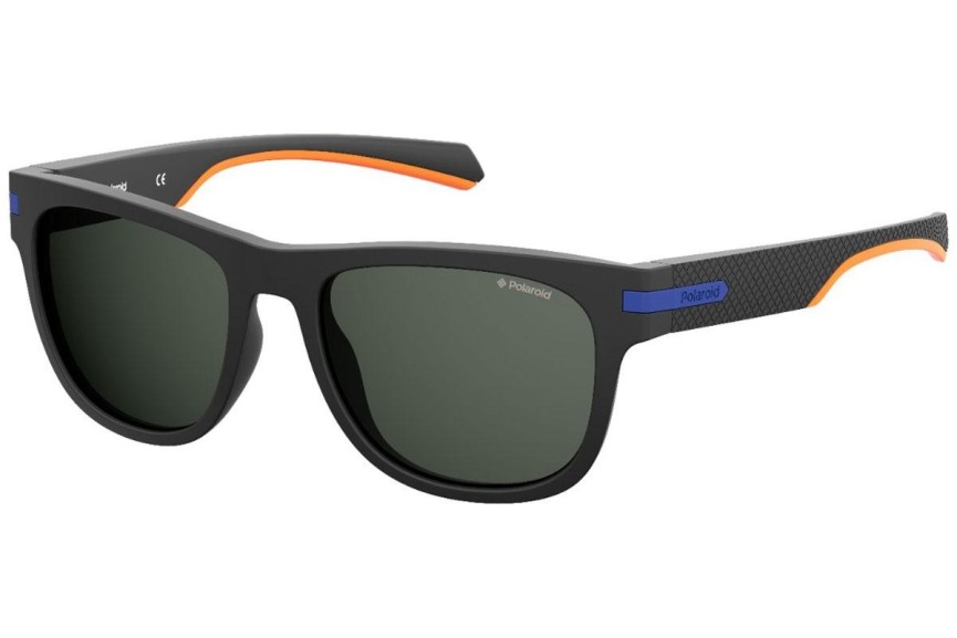 Ochelari de soare Polaroid Active Collection PLD2065/S 0VK/M9 Polarized Pătrați Negri