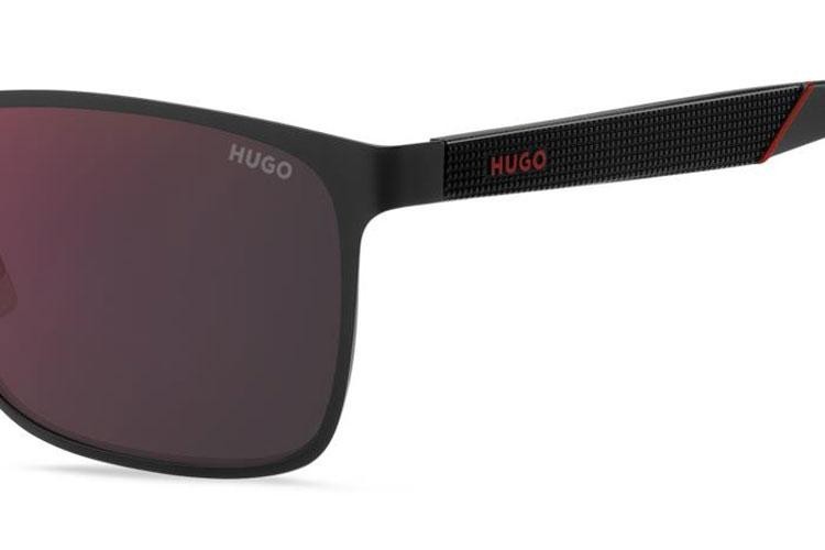 Ochelari de soare HUGO HG1328/S 003/AO Dreptunghiulari Negri