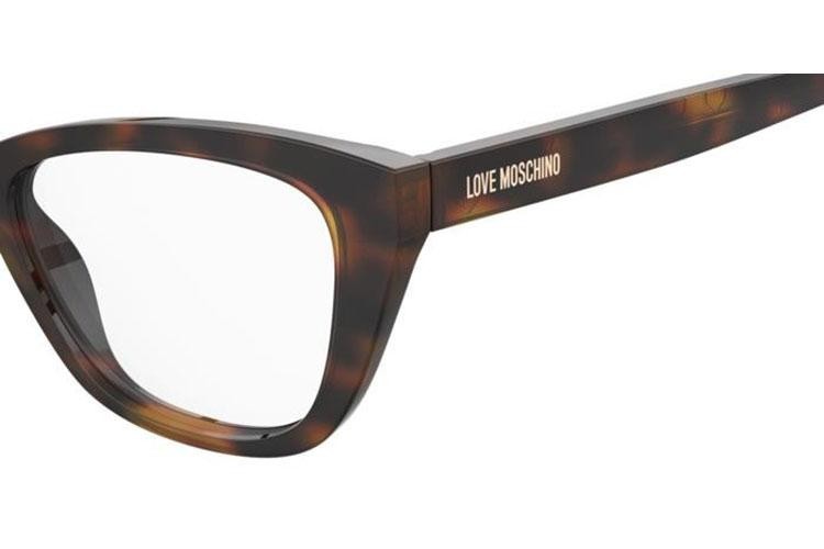 Ochelari Love Moschino MOL636 05L Cat Eye Havana