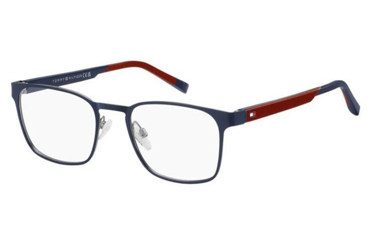 Ochelari Tommy Hilfiger TH2147 PJP Dreptunghiulari Albaștri