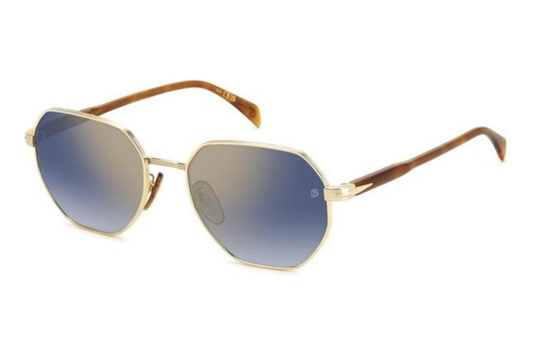 Ochelari de soare David Beckham DB1162/F/S 06J/1V Dreptunghiulari Aurii