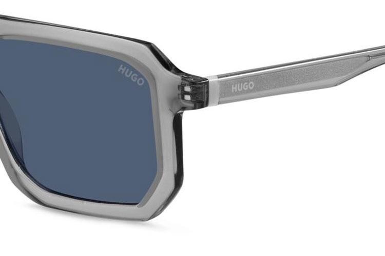 Ochelari de soare HUGO HG1312/S KB7/KU Flat Top Gri