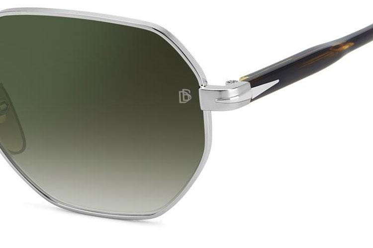 Ochelari de soare David Beckham DB1162/F/S 6LB/CS Dreptunghiulari Argintii