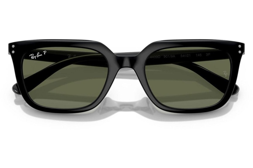 Ochelari de soare Ray-Ban RB4439D 901/9A Polarized Pătrați Negri