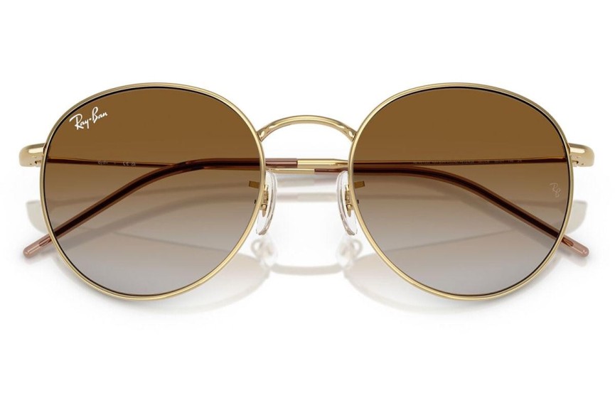 Ochelari de soare Ray-Ban RBR0103S 001/CB Rotunzi Aurii