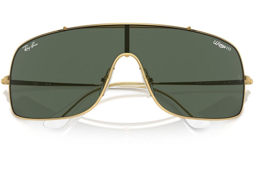 Ochelari de soare Ray-Ban RB3897 001/71 Pătrați Aurii