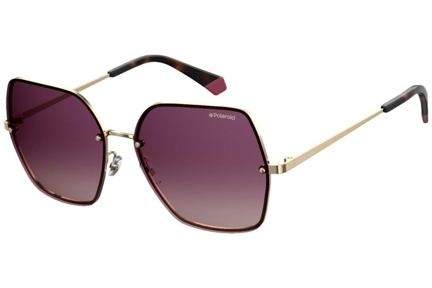 Ochelari de soare Polaroid PLD4091/S S9E/JR Polarized Oversize Aurii