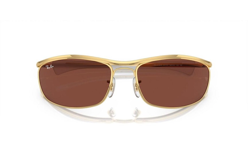 Ochelari de soare Ray-Ban Olympian I Deluxe RB3119M 001/C5 Dreptunghiulari Aurii